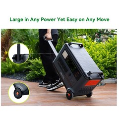 Blackview OSCAL PowerMax 6000 3600Wh LiFePO4 Solar Generator 6000W + 400W Panel