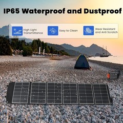 Wagnation Portable Solar Panel Foldable for Phone Laptop Power Station 200W/400W