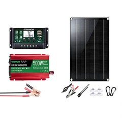 Grennova 500W Off-Grid Solar System 60W Panel 60A MPPT Dual Voltage Inverter
