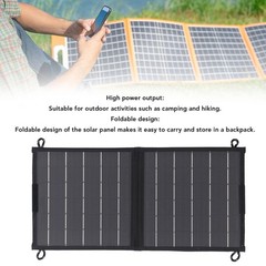 10W Solar Panel Charger Portable Water Proof 2 Fold Solar Board for Hiking