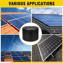 6in X 100ft Solar Panel Bird Guard,Solar Panel roof Protection net 1/2inch Me…