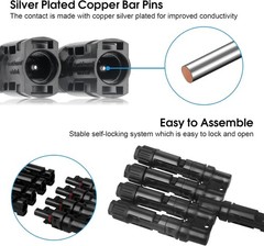 Efficient Parallel Connection Cables for Solar Panels – Rated Reliability