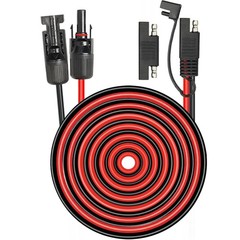 MOOKEERF Solar to SAE Cable, 50FT 10AWG