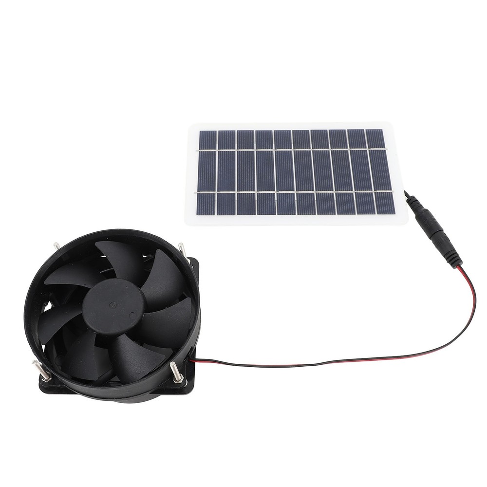 Portable 10W Solar Panel Powered Fan Kit For Outdoor Activities Popular
