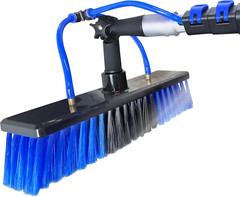 20FT Solar Panel Cleaning Kit with Telescopic Pole & Soap Dispenser, Water Fed S