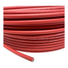 2x 50meter Drum Red and Black Solar Panel PV Cable Wire 6mm² 5 Pairs Connectors