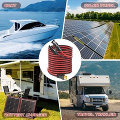 20FT 10AWG XT60 Solar Charging Cable, Solar Panel Connector to XT60 Extension…