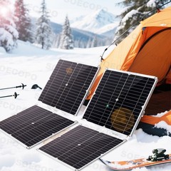 1200W Solar Panel Combo – 4 x 300W + 100A Controller + Y-Cable + Suction Cups