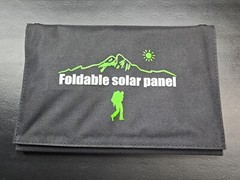 21 Watt Foldable Solar Panel Charger, USB Charge port & DC5 Port, Outdoor Campin
