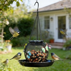 Innovative Solar Butterfly net Light Bird Attractor strong Build Brightens Your
