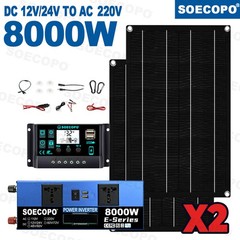 Robust 8000W Off-Grid Power Station Kit | Inverter, 100A Controller