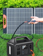 LONNKY Universal 7in1 Solar Panel Adapter Kit, 3.6 Feet MC4 & DC 8mm Cable, X…