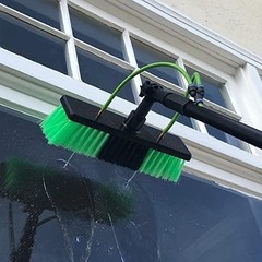 30FT Water Fed Cleaning Pole for Windows & Solar Panels – Lightweight Aluminum