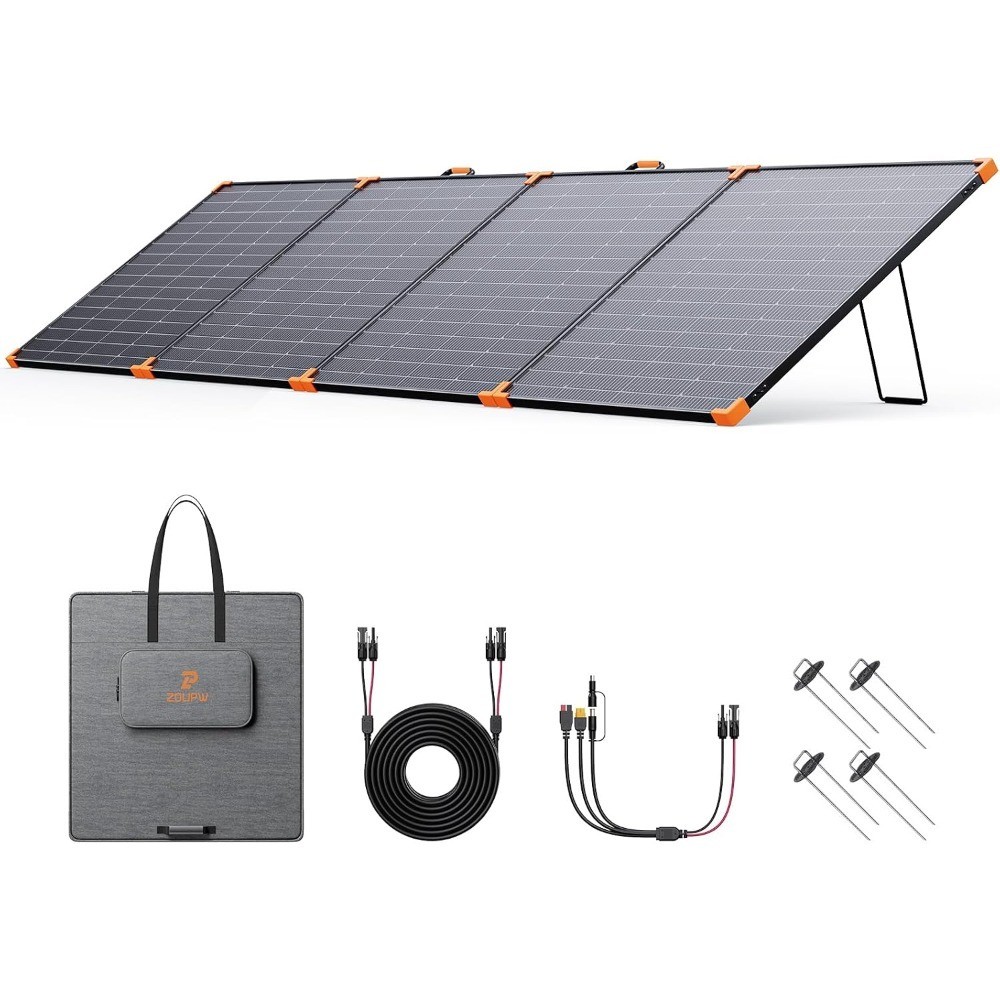 450W Portable Solar Panel Foldable IP68 Waterproof 38V High Efficiency N-Type