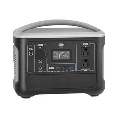 LiFePO4 Power Station 600W/493Wh — 8-Port Solar Generator for Emergency Use
