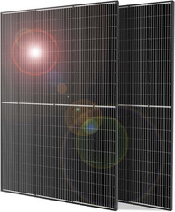 DOKIO Monocrystalline Solar Panel Size 800W (2×400W) 31V for 12/24V Devices, Alu