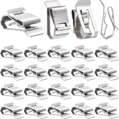 200 Pcs Stainless Steel Solar Wire Clips | Cable Management for PV Wiring, Boat