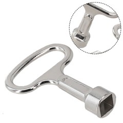 8mm Square Wrench Set 3pcs D Handle T Shape for Heating Water Tap Valve