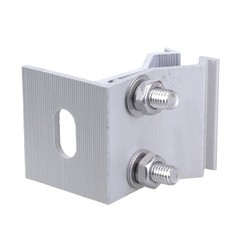 Aluminium Brackets for Solars Panel Fixation on Folded Sheet Metal Roofs