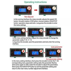 LCD Display Stepper Motor Speed Controller Module for Various Projects