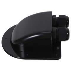 weatherproof cable entry plate ABS 2-hole Roof Wire Entry Gland Dual Hole Cable