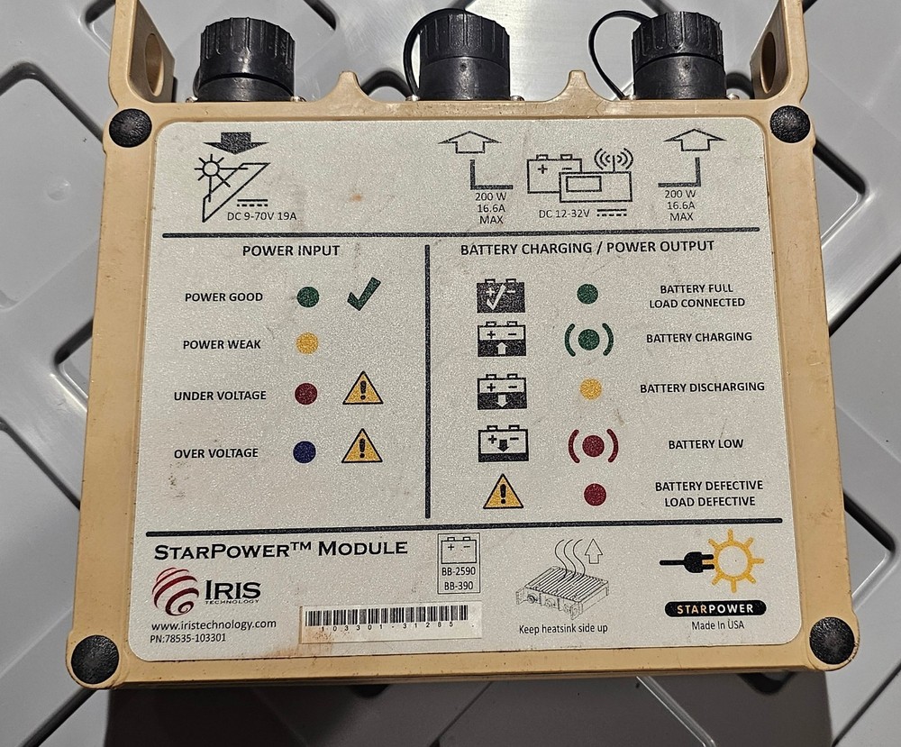 Iris Spaces Solar System Starpower Control Module PN 78535-103301
