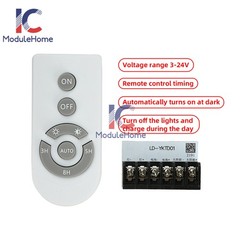 DC3-24V LED Automatic Solar Light Driver Control Board Solar Charging Controller