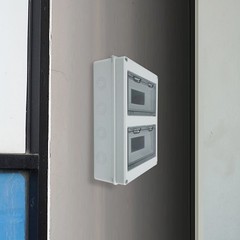 Assured ABS Plastic Distribution Box Featuring a Total of 24 Circuits Available
