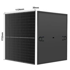 Dokio 400W 2000W Mono Rigid Big Solar Panel N-Type PV moudle for Roof RV Balcony