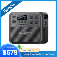 BLUETTI Elite 200 V2 2073Wh Portable Power Station Certified Refurbished