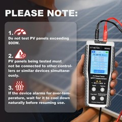 MPPT Solar Photovoltaic Panel Tester LCD Digital Display 800W 0-60V 0-35A MC4