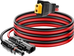 Solar Panel (MC4) to XT60 Portable Power Station Cable