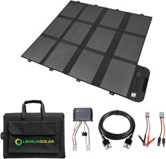300W 12V Portable Solar Panel Blanket with Anderson Connectors for Solar Generat