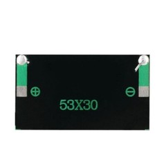 30MA 5V solar panel, solar drip adhesive board, DIY solar panel 53 * 30MM