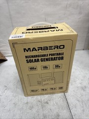 100W MARBERO Solar Generator Portable Power Station Brand New