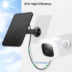 Solar Panel Compatible with Eufycam 3/3C/2C/2C Pro/2/2 Pro/E20/E40/E/S40/S220…