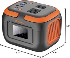 97.6Wh External Battery Power Pack with LED Light for Adventure & Emergency Use