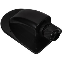 Solar Cable Entry Box ABS Waterproof Single Hole Wire Entry Case for Camping