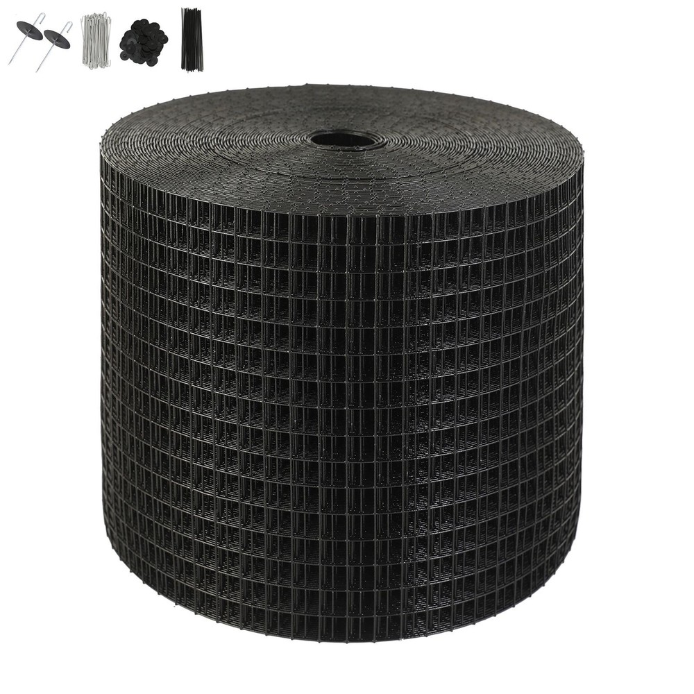 Solar Bird Guard Roll 6in x 100ft with 100pc Fasteners