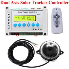 Electric Solar Panel Tracking Tracker 6000N Dual Axis Complete Solar Track Kits