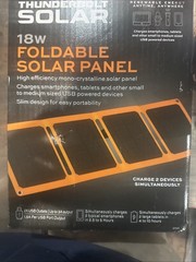 THUNDERBOLT 18 Watt Foldable Solar Panel