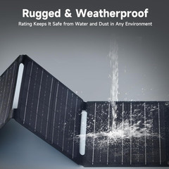 21W 5V Foldable Solar Panel Charger for Outdoor Camping Hiking