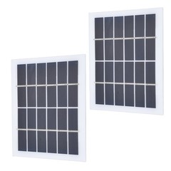 2 Pcs Monocrystalline Solar Plate Lightweight For Indoor And Outdoor Use
