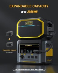 VTOMAN FlashSpeed 1500 Portable Power Station 1548Wh LiFePO4 Solar Generator US
