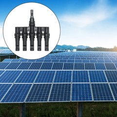 Sustainable Energy T Branch Connectors Durability Connectors for Solar Panel