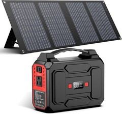 Solar Powered Generator 200W Peak/100W Rated Portable Generator Power Station