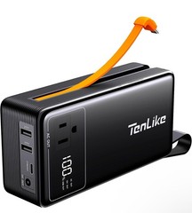 M100 Portable Power Station 27000 mAh Power Bank for Camping Essentials Small