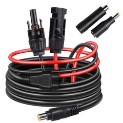 Jackery Solar Panel Connector – MC4 to DC 8mm Extension Cable, DC7909 to DC80…