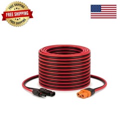 Durable 25FT Solar to XT60i Cable – Waterproof & Moisture Resistant Design