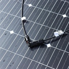 150W Flexible Portable Solar Panel 23.5% RV Rooftop Cabin Car Boat Home Camping